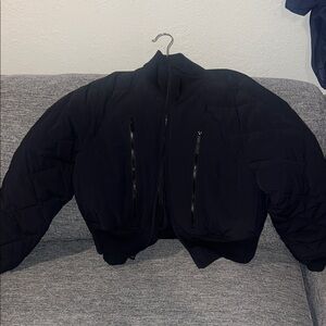 FLX Women's Black Puffer Jacket